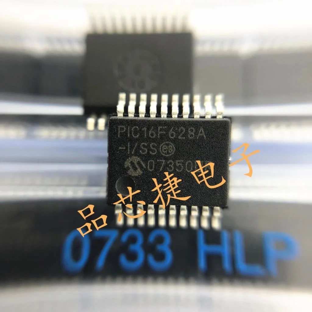 Nieuwe En Originele Mcu 8-Bit Ic Chip Pic16f628a-i/Ss Ssop-20, 2 Stuks, nieuwe En Originele Producten