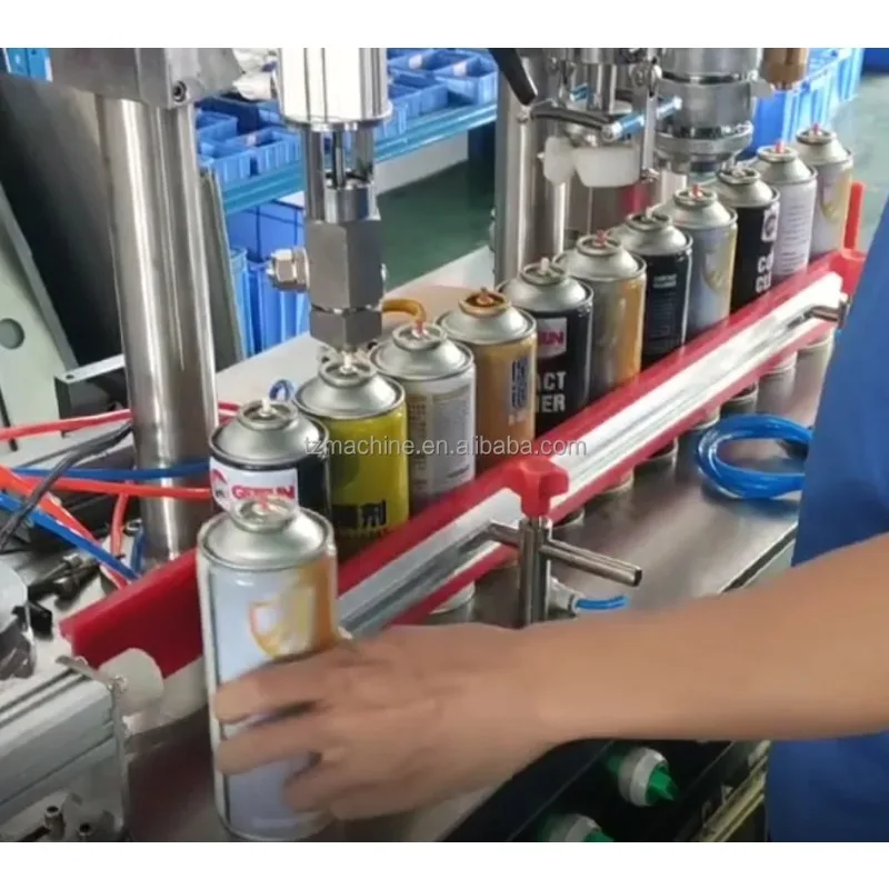 Filling Line for Aerosol Paint
