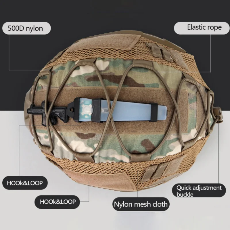 Outdoor Hunting Tactical MilitaryHelmet Cover CS Wargame Sport Helmet Cover For Ops-Core PJ/BJ/MH Type Fast Helmet