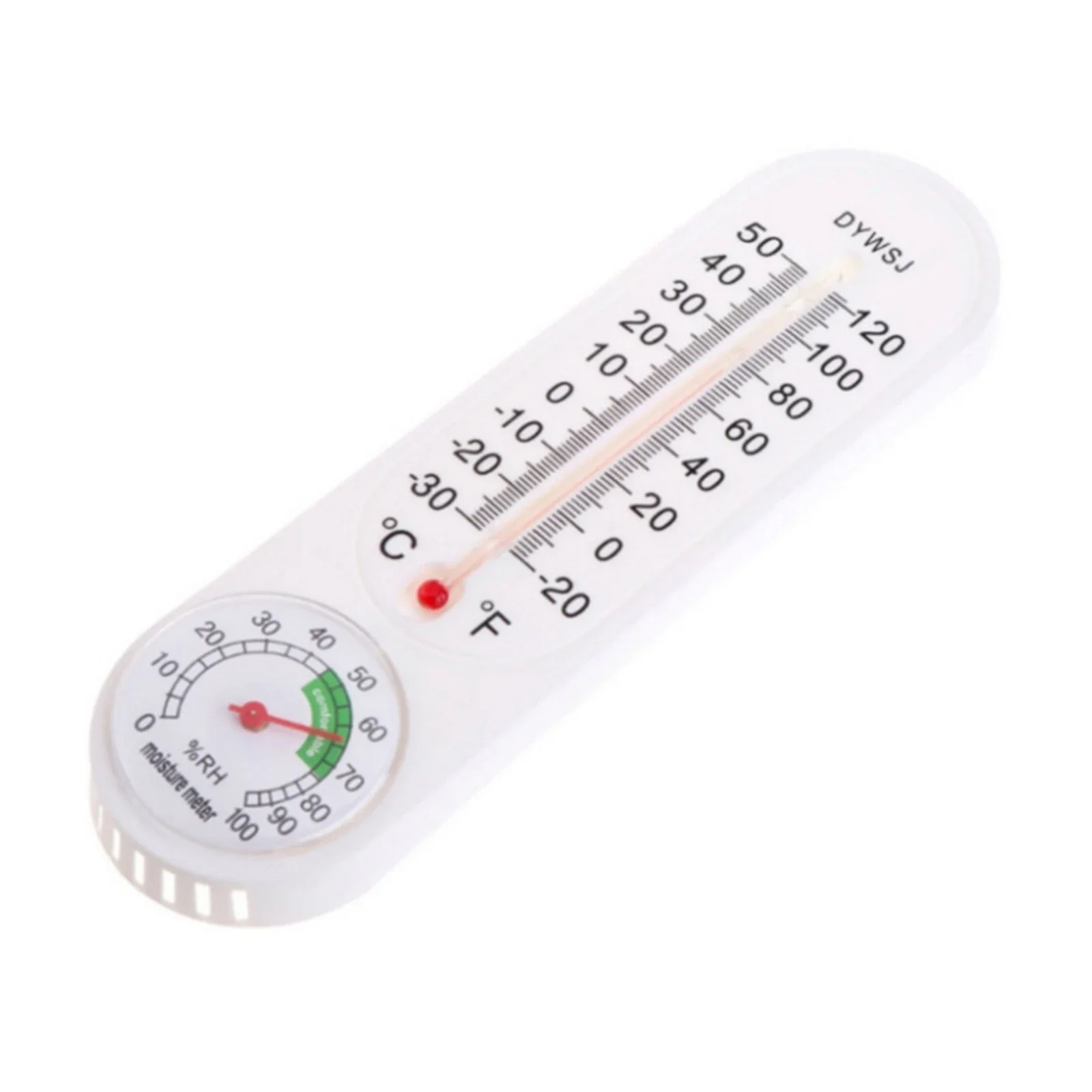 

Humidity Meter Breeding Thermometer For Household Hygrometer Outdoor/Indoor Thermometer Wall Hanging Thermometer 2PCS New