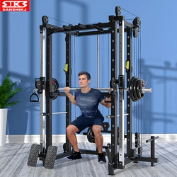 Gantry Gym Fitness Bird Training Equipment, Upgraded Training Equipment, High Pull-down Smith Machine Combined Equipment, New