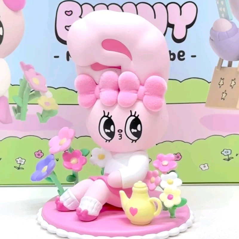 

Original Esther Bunny Holiday Time Series Flocking Blind Box Cute Esther Bunny Figure Desk Ornament Surprise Box Birthday Gift