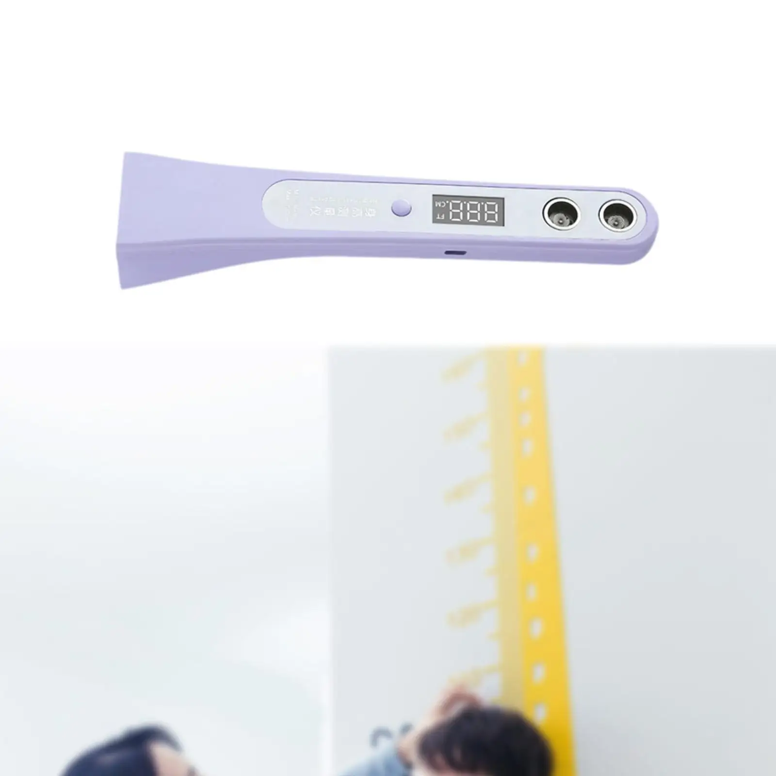 

Handheld Height Measuring Device with Digital Display Measurement Prompt Tone Accurate Measuring 8W Portable Growth Altimeter