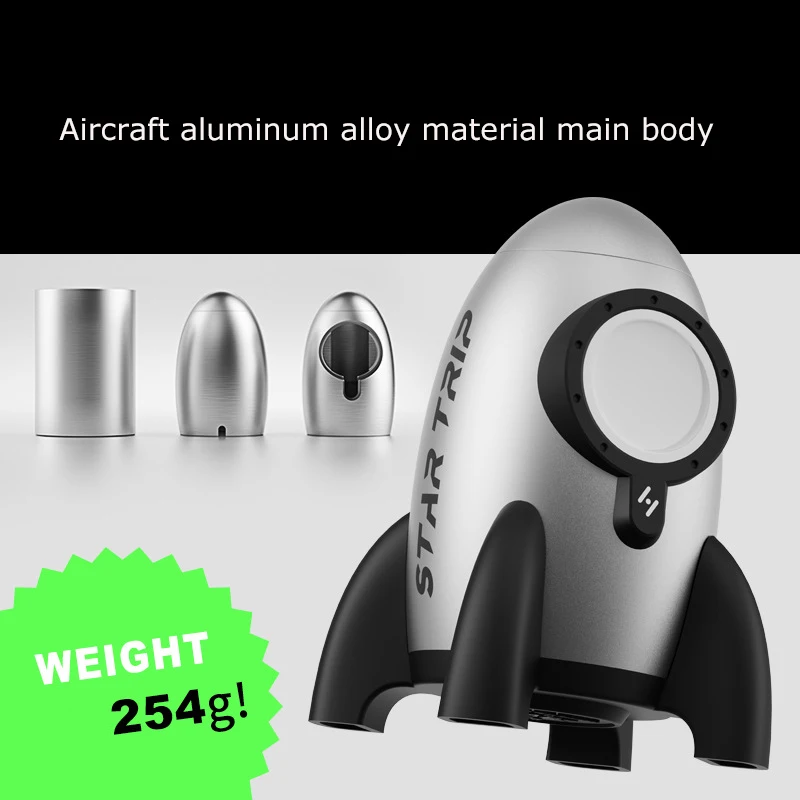 Metal small rocket shape Charging Stand For Apple Watch 1/2/3/4/5/6/7/8/9/S10/Ultra 1/2 for Apple Watch Charging Dock