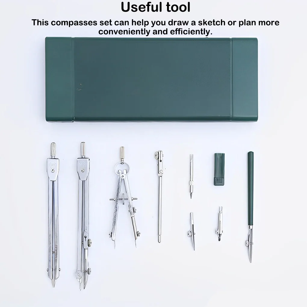 metal desenho compassos para adultos esbocando divisor arte ferramenta pcs por conjunto 01
