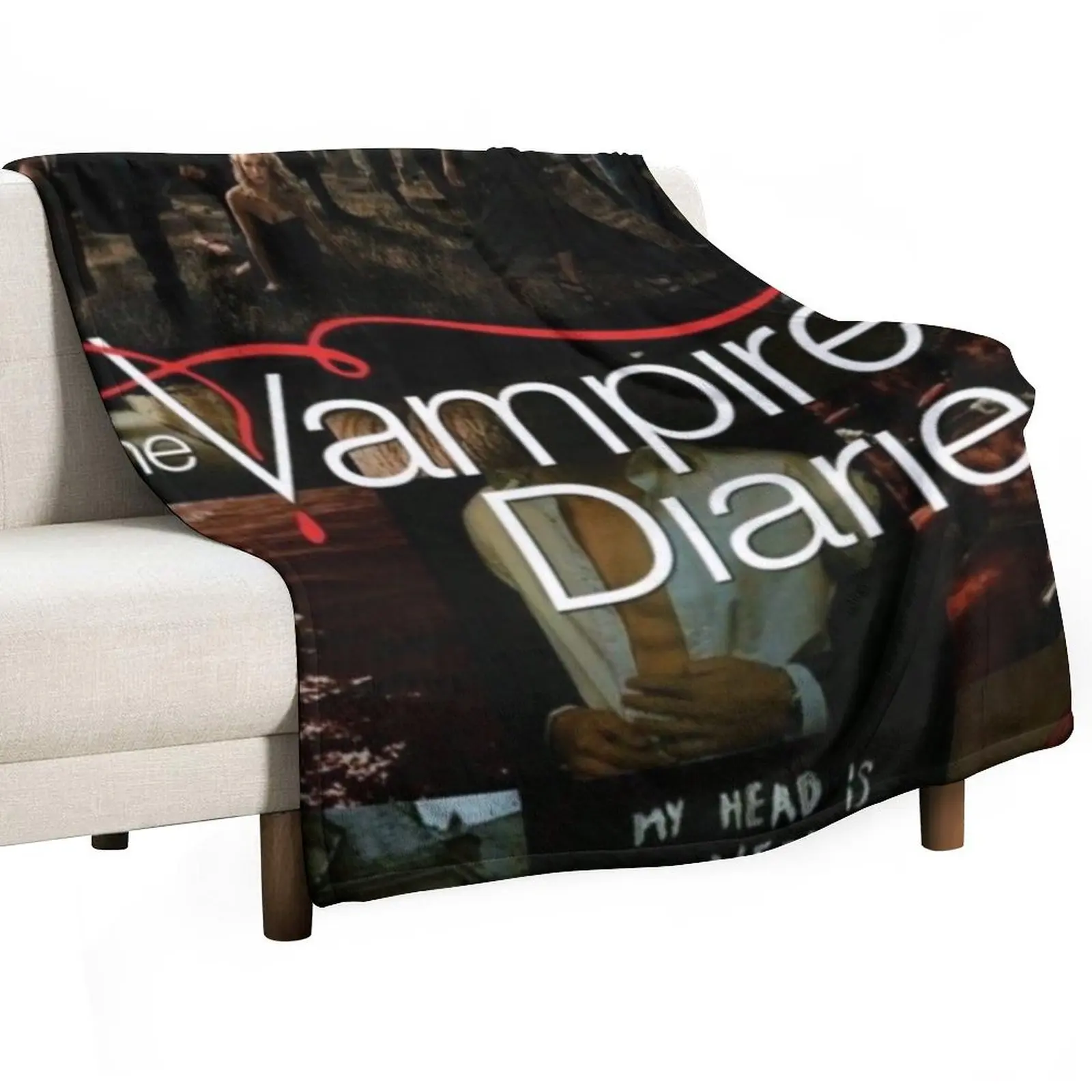 

Vamp Throw Blanket Cozy Sofa Blanket for TV Watching Napping