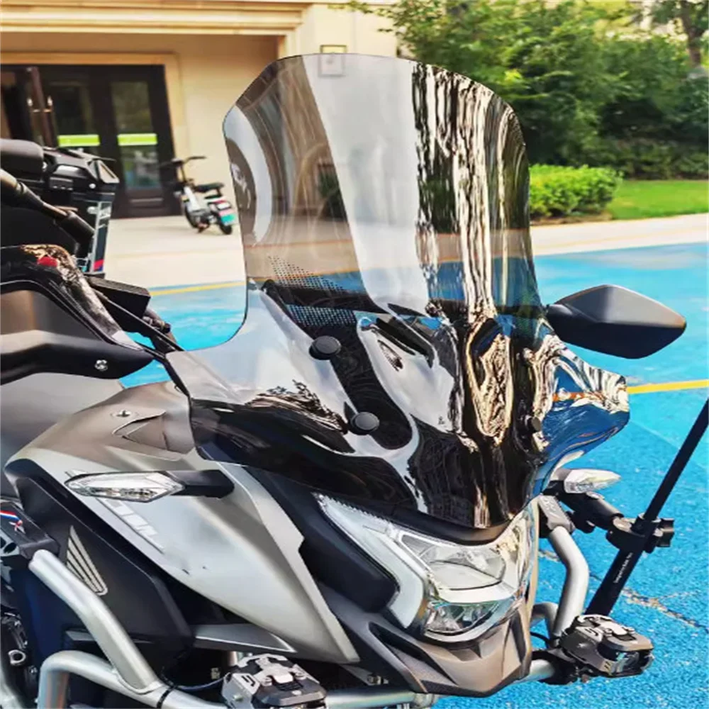 

For Honda CB400X CB-400X GV special windshield modification CB 400X front windshield with raised chest guard and rain shield