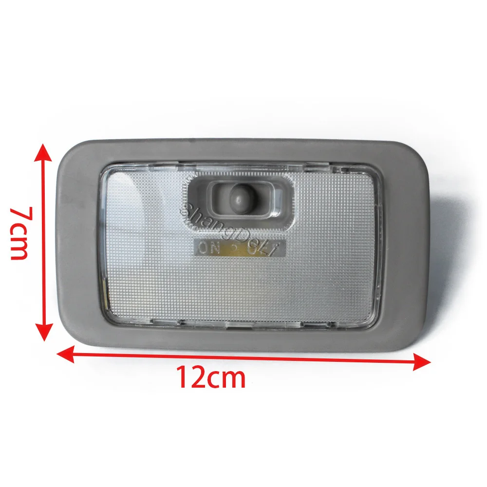 1PC Gray Front Rear Car Interior Reading Light Dome Light Roof Lamp Fit For Mitsubishi Lancer Outlander EX ASX Pajero V73 V77
