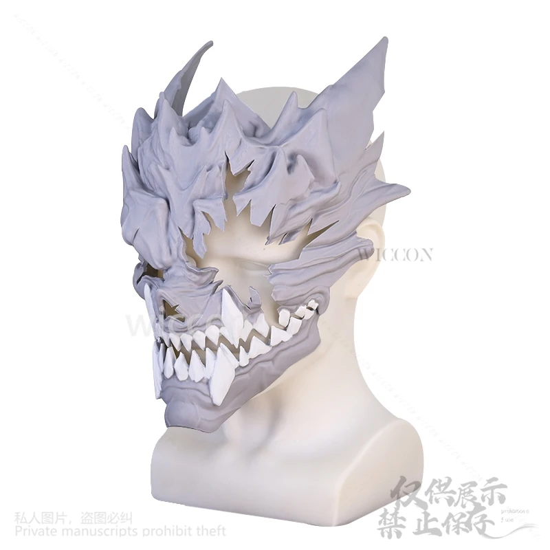 أنيمي Kaiju تأثيري كافكا ثلاثية الأبعاد مطبوعة Hibino قناع زي الجمجمة الوحش Prpos اكسسوارات هالوين عيد الميلاد عيد ميلاد مخصص
