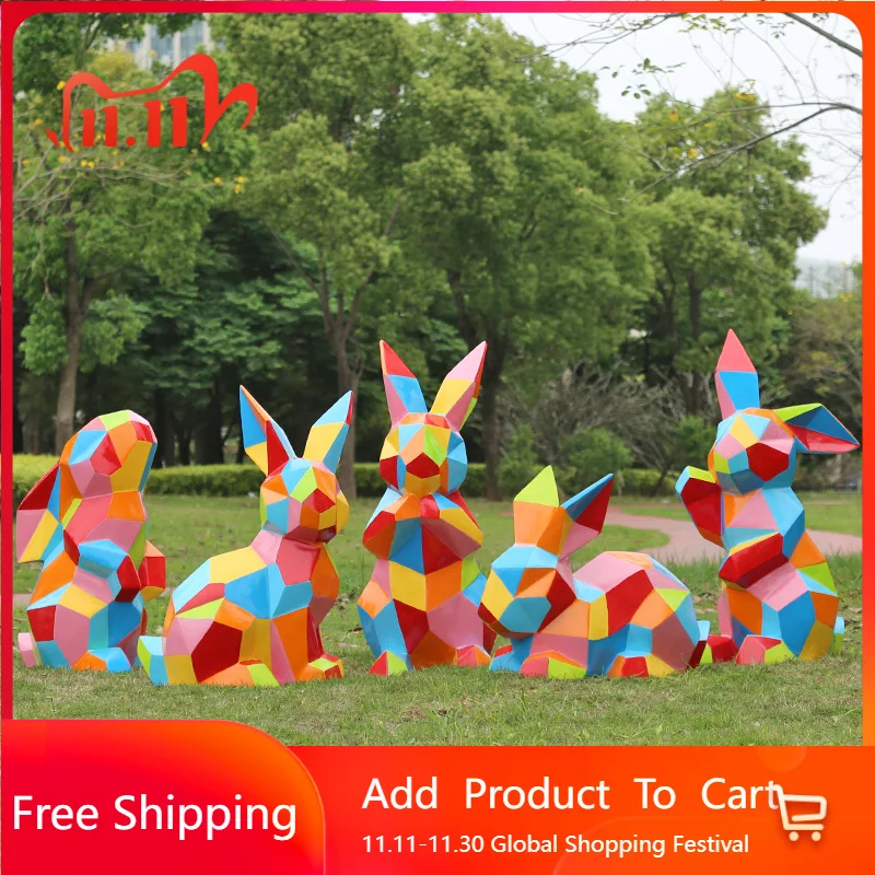 

Модные роскошные садовые статуи, креативный современный дисплей, дизайнерские ландшафтные скульптуры, искусственные садовые украшения Tuindecoratie