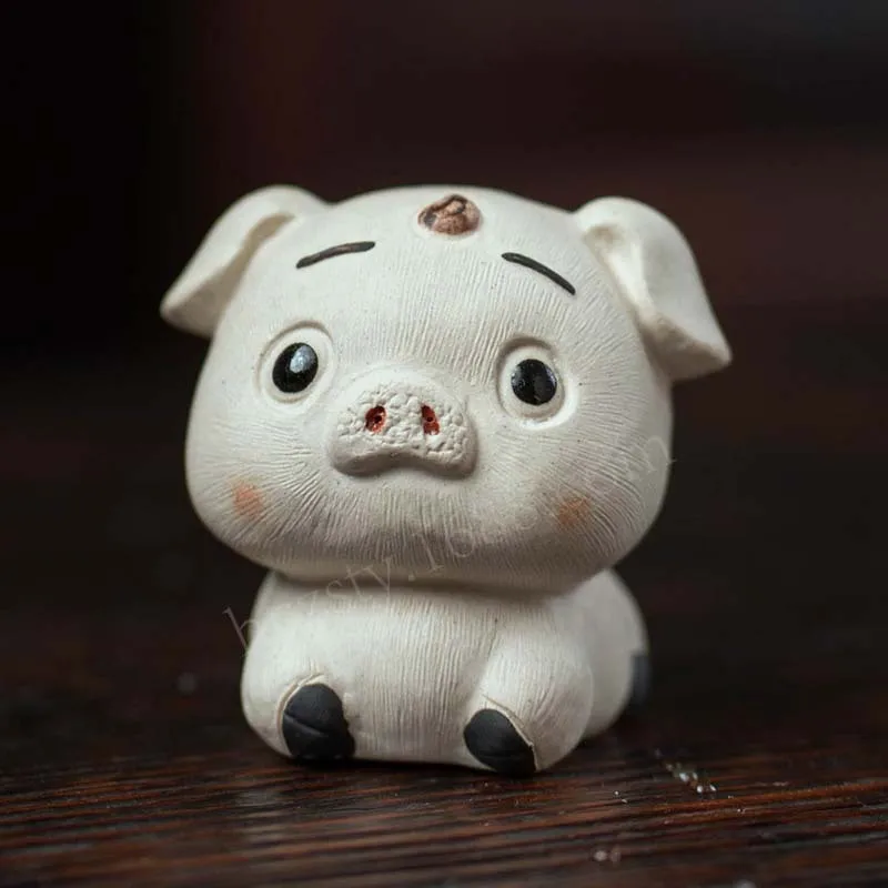 

Чайный набор из фиолетовой глины со знаками Зодиака