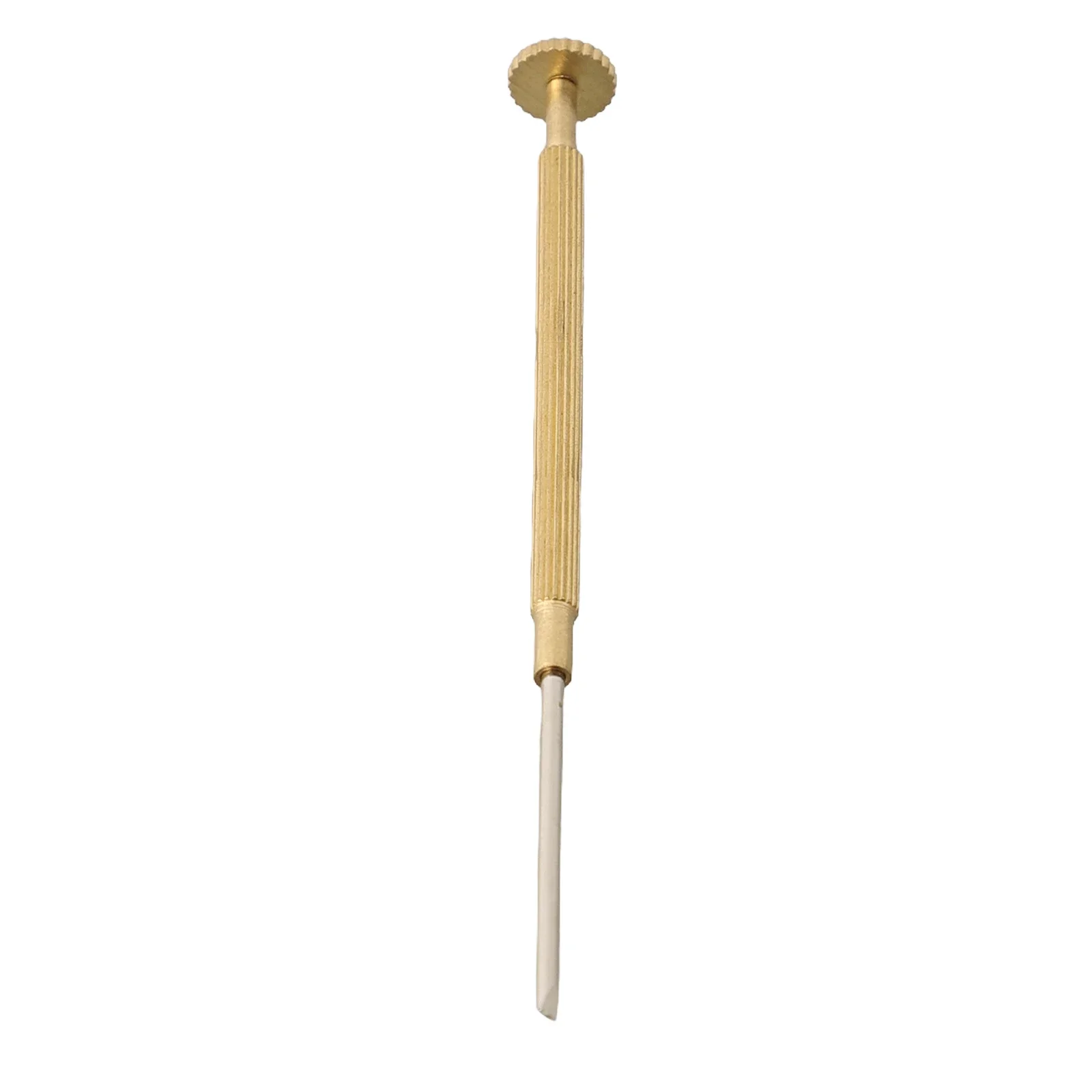 1 buah obeng Slot presisi 1.0/1.2/1.4/1.6mm, pisau datar untuk jam tangan, aksesori alat perbaikan sekrup lepas pasang ponsel