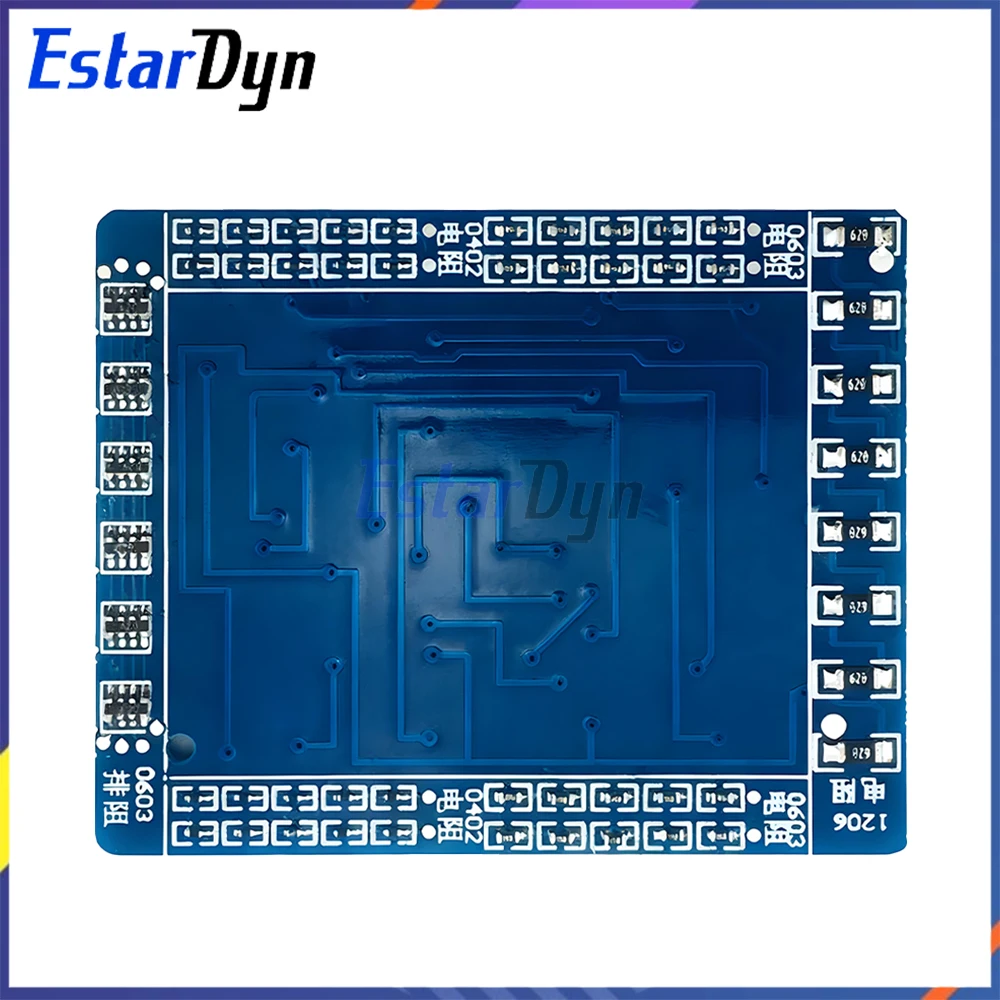SMD Soldering Practice Kit CD4017 NE555 LED Flow Light Circuit Board DIY Electronic Project for Beginners Learning