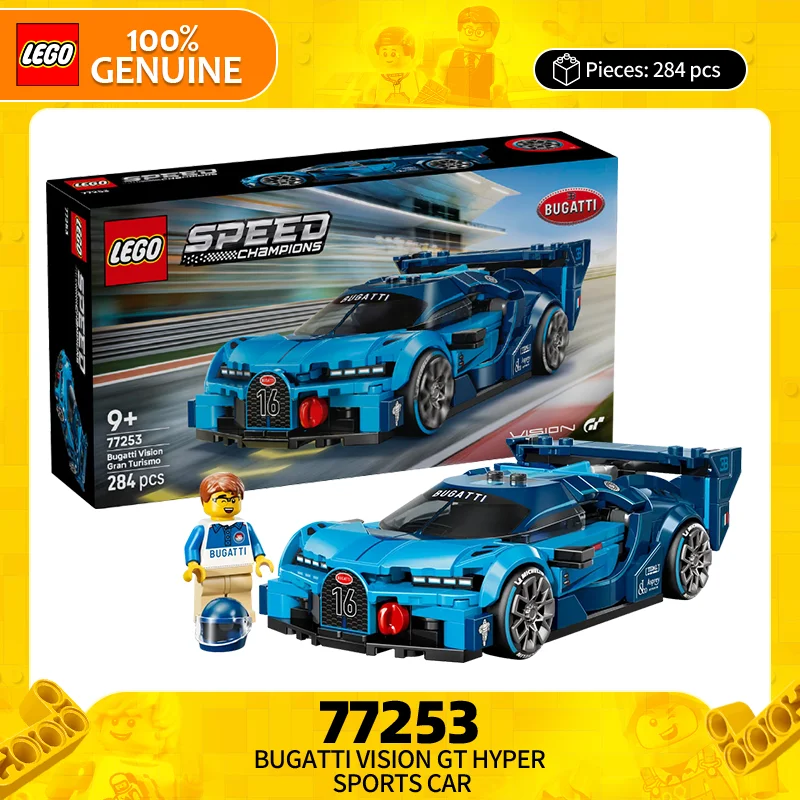 

LEGO Building Blocks Super Racing Series 77253 Bugatti Vision GT Super Run Boy Puzzle Building Blocks Toy Gift