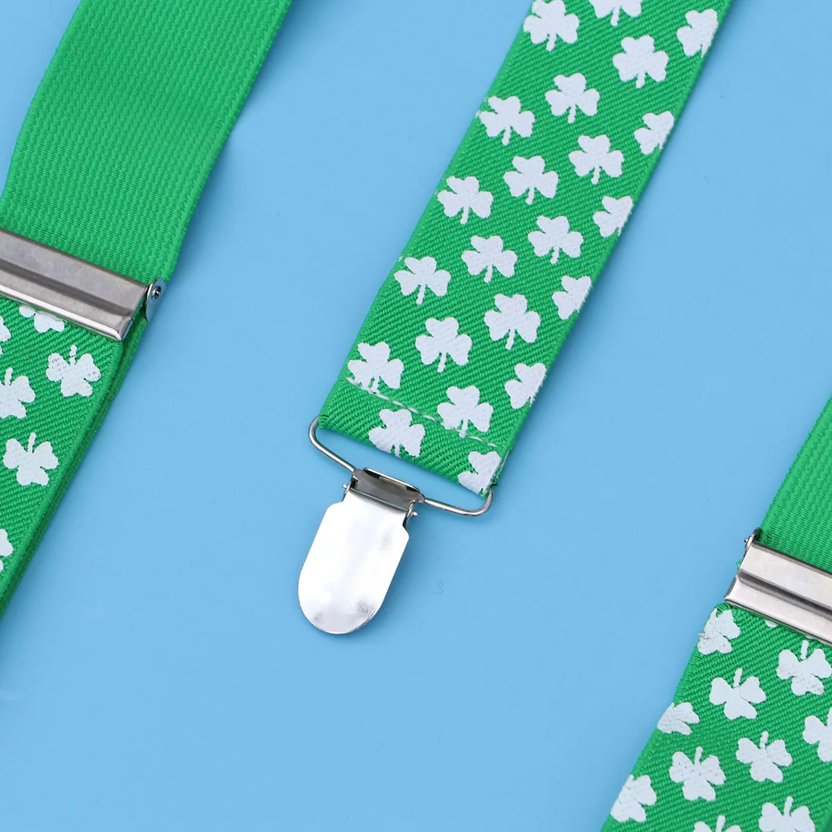 

Suspenders St Patricks Day Accessories Shamrock Strap Costume Party Gathering Photography Decor