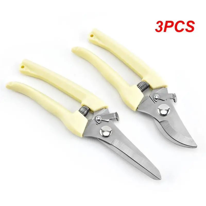 

3PCS Professional Garden Pruner Orchard Garden Shears Bonsai For Scissors Gardening Chopper Pruning Shears Brush Cutter Hand