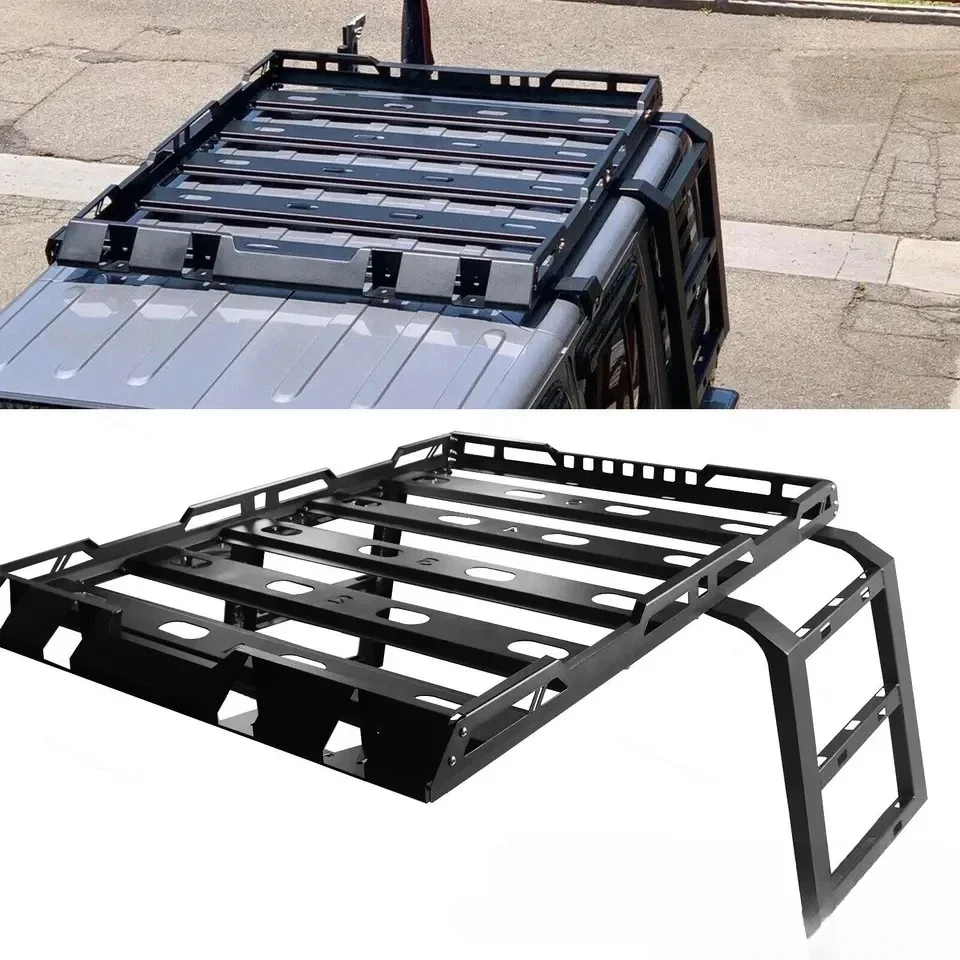 

Cross-border roof rack for 18-24 Jeep Wrangler Everest luggage frame JL Wrangler roof platform