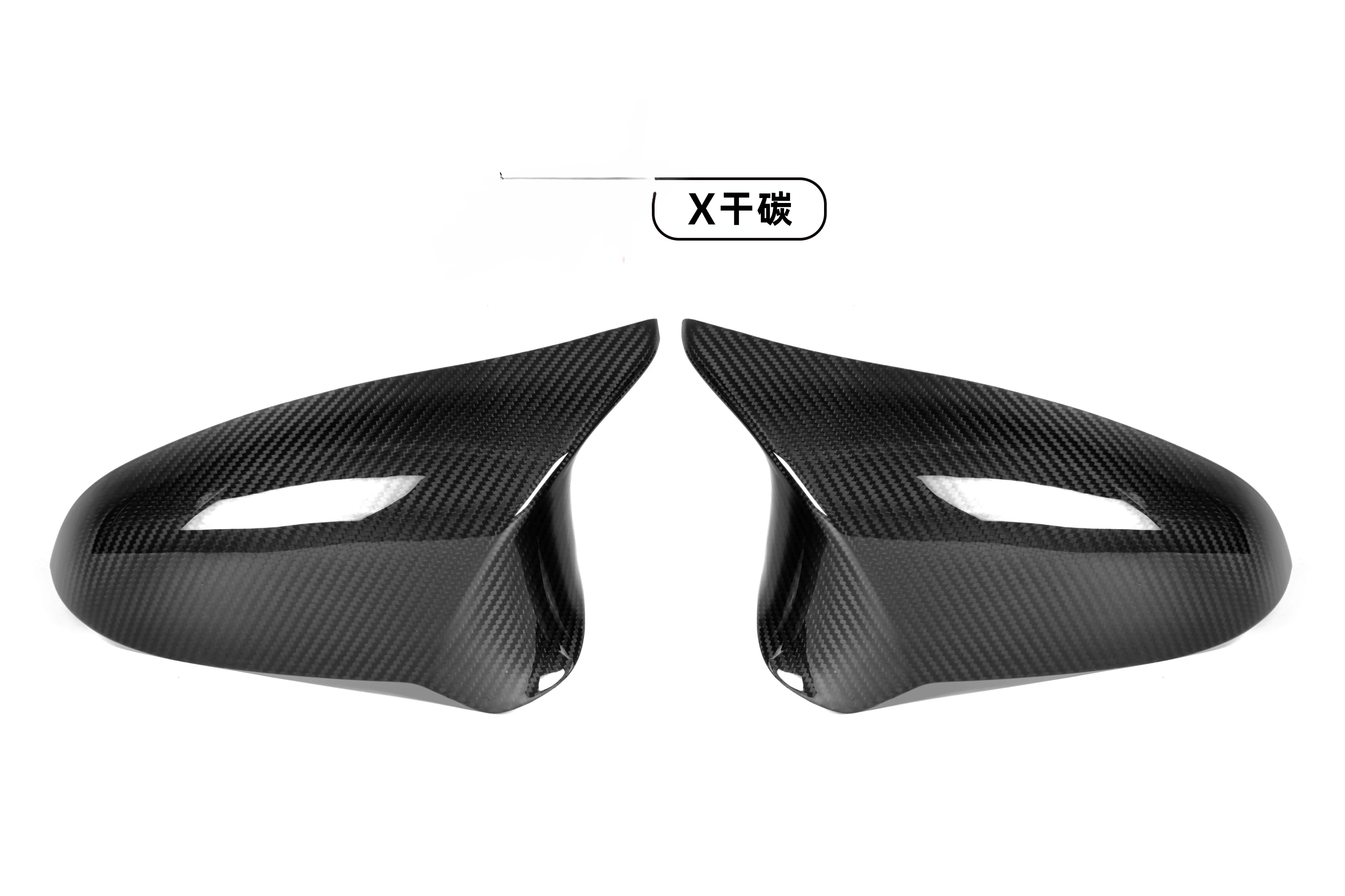 OEM Style Dry Carbon Fiber Side Door Rear View Mirror Covers Caps for  F80 M3 F82 F83 M4 2014-2018custom