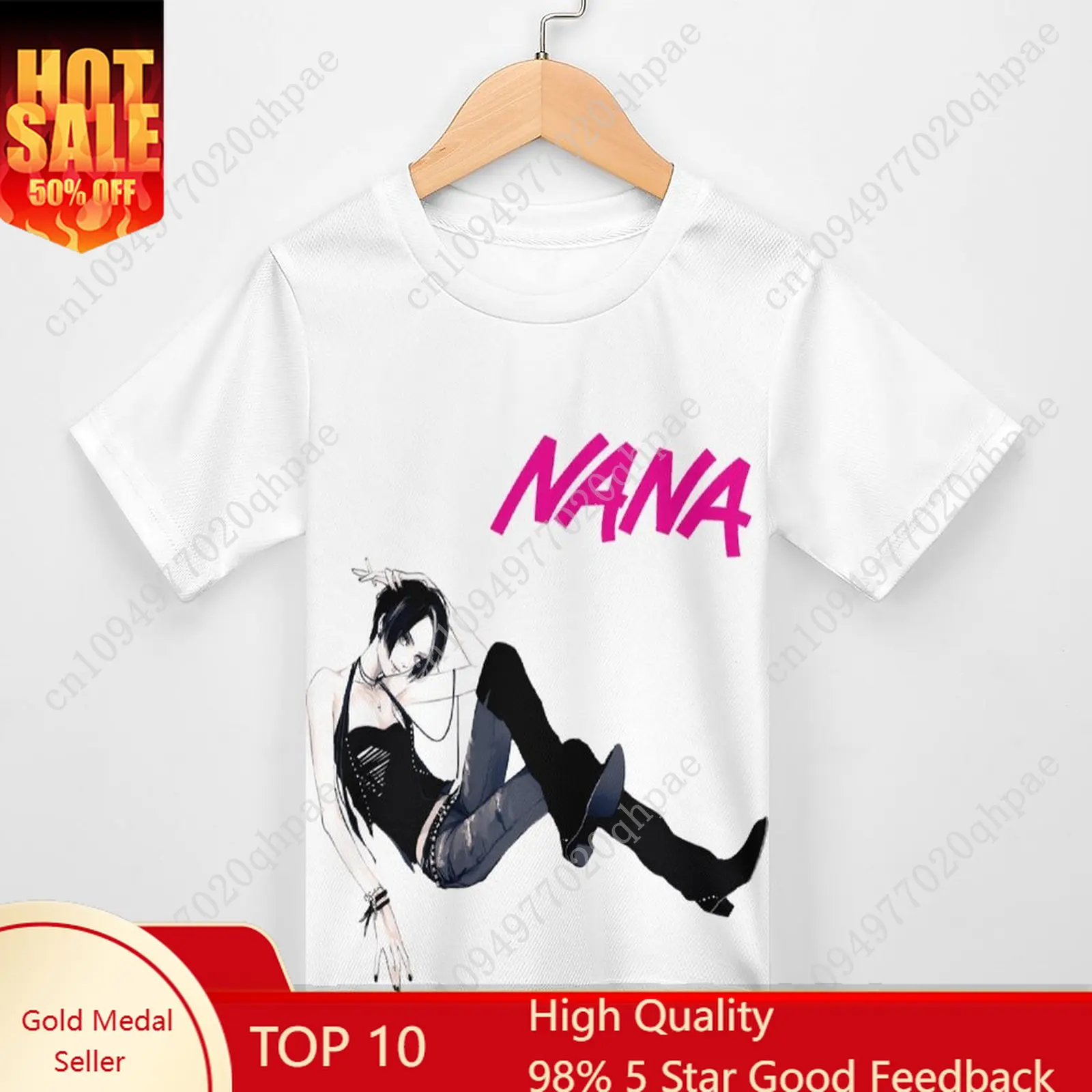 

NANA T Shirt Boys Girls Childs Cotton Short Sleeves Tlightweight Breathable Comfortable Tshirt Custom Made Summer Tops