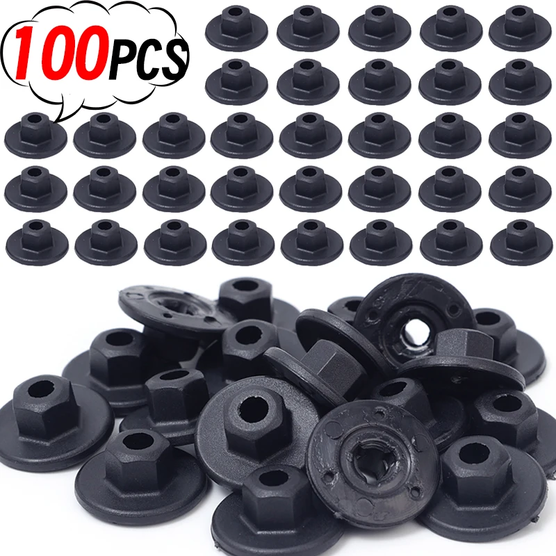 Suitable For BMW 12367 Series X3X5X6 Car Rear Bumper Nut Buckle Base Clip Self Tapping  Pad Front Rear Wheel Cover Bottom Plate