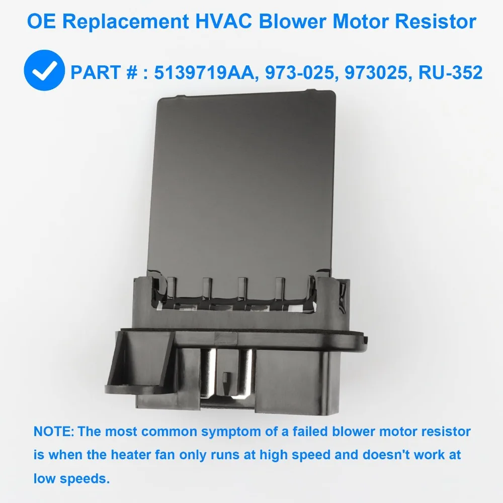 new 5139719AA 05139719AA Heater Blower Motor Resistor for Jeep Wrangler Cherokee Liberty for Chrysler Dodge 5066552AA