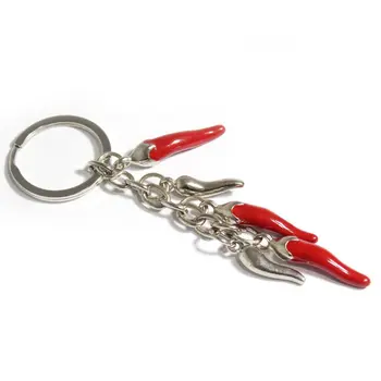 2025NOVÝ Přívěsek na kávový šálek Ručně tkaný provaz Alkalická voda Chléb Přívěsek na klíče Láskavé srdce Ozdoba na batoh 10 nejlepší prodej Klíčenka s kořením - №7