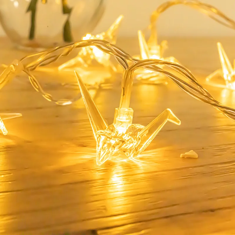 2024 Bird String Lights 80 LED Lights Mini Vintage Christmas Halloween Decorative String Lights Patio Garden Home 505