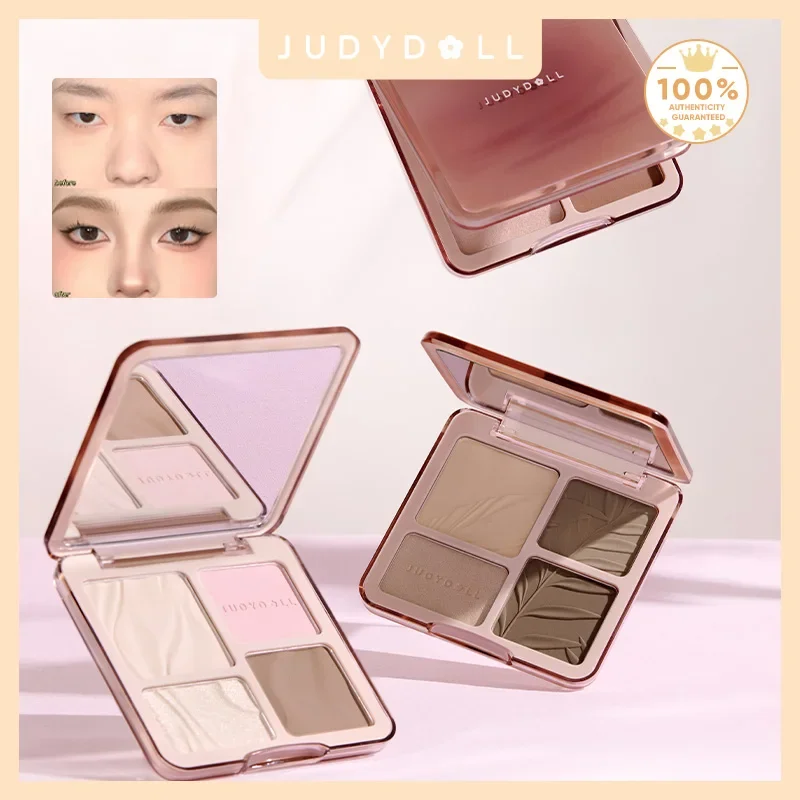 

Judydoll Highlight Contouring Palette Facial Comprehensive Contour Palette Matte Highlight Brightening Expansion