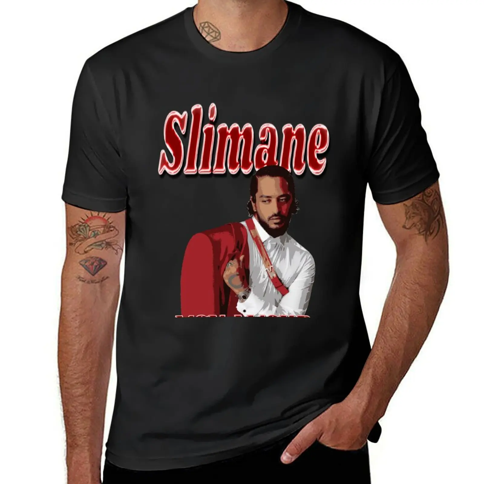 Slimane-mon AMOUR camiseta de Francia para niños, animal prinfor, tallas grandes, nueva edición para un niño, camisetas gráficas para hombres, paquete