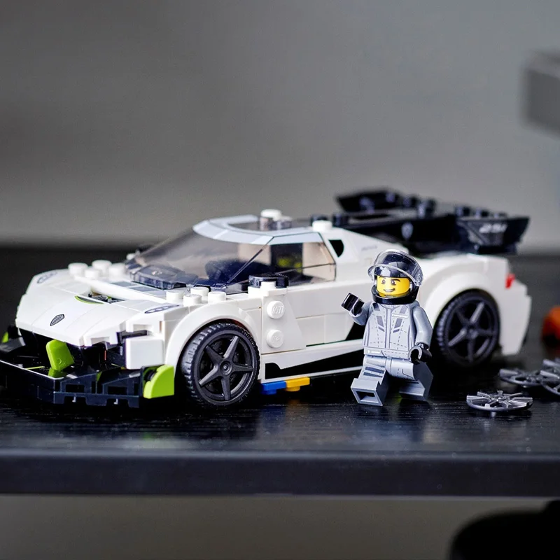 LEGO 76900 Speed Champions Koenigsegg JeskoRacing Sports Car Toy