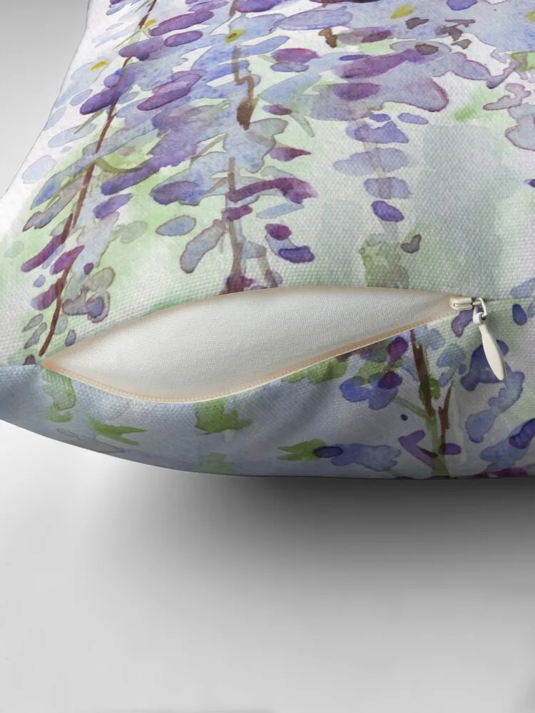 The Wisteria's scent Throw Pillow Luxury Sofa Cushions Cushions Cushions For Sofa