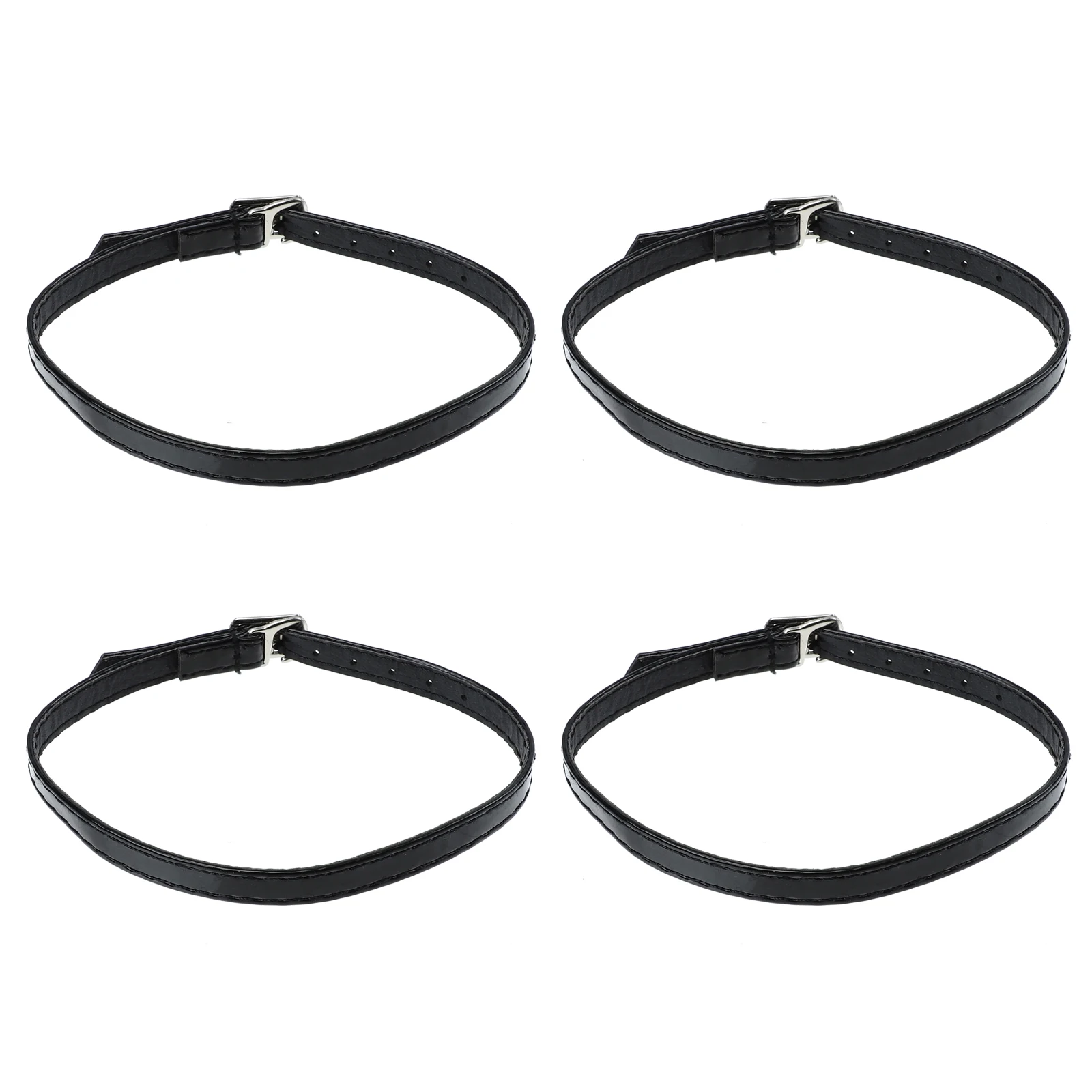

2 Pairs Anti-falling High Heel Laces Shoe Bungee Elastic Straps Belt Heels Imitation Detachable Prevent Shoes from Out