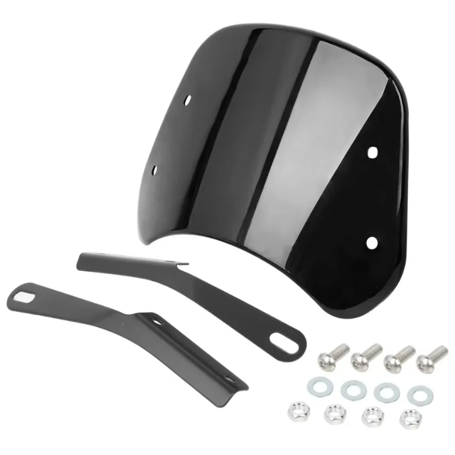 1PCMotorcycle Universal Windshield Wind Deflector Windscreen For Cb500x Accessories R15 V3 Z1000 2010 2013 Super Punch Tc Max