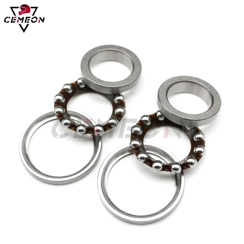For Yamaha BT1100 Bulldog YBR250 YS250 Fazer 250 FZ400 XJR400 FZ6R Motorcycle Steering Bearing Pressure Ball Bearing Wave Plate