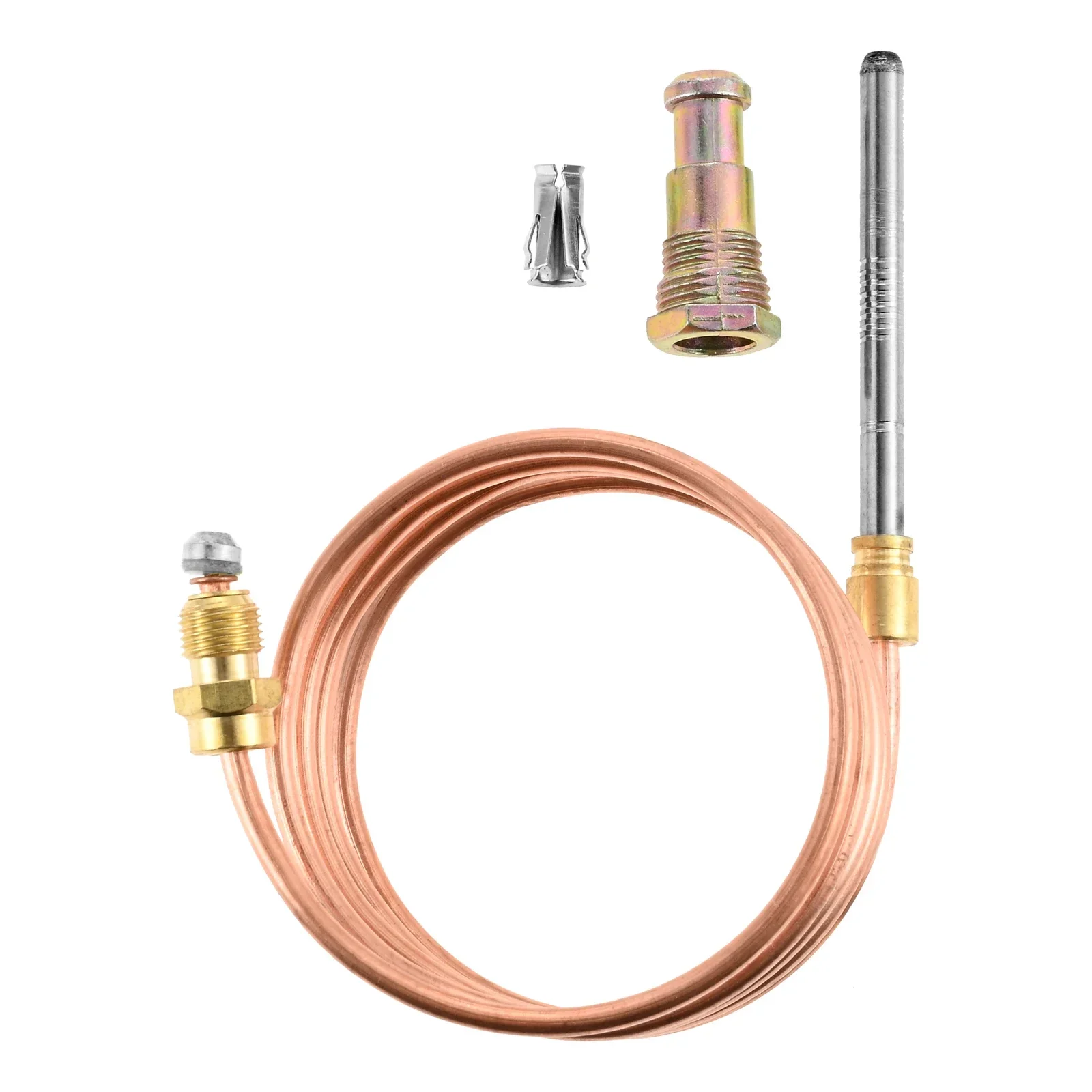 36inch Thermocouple Sensor for Both LP and Natural Gas Applications Gas Furnace Fireplace Water Heater Thermocoupler