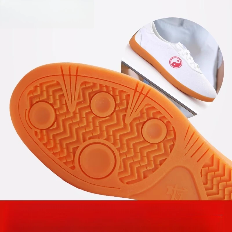 أحذية قماشية للكونغ فو أحذية فنون الدفاع عن النفس خفيفة الوزن ومرنة وغير قابلة للانزلاق أحذية ووشو قابلة للتنفس للرجال والنساء لممارسة Taichi #4