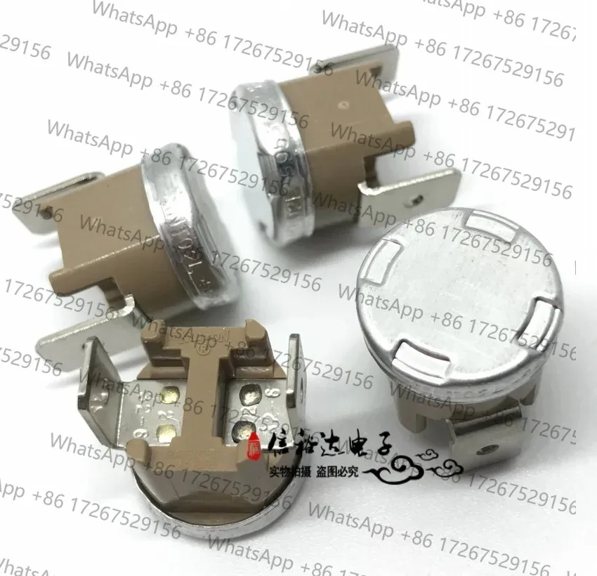 Applicable to5 pcs Thermal protection thermostat normally closed temperature switch 105 degrees 240VAC 16 (5) A