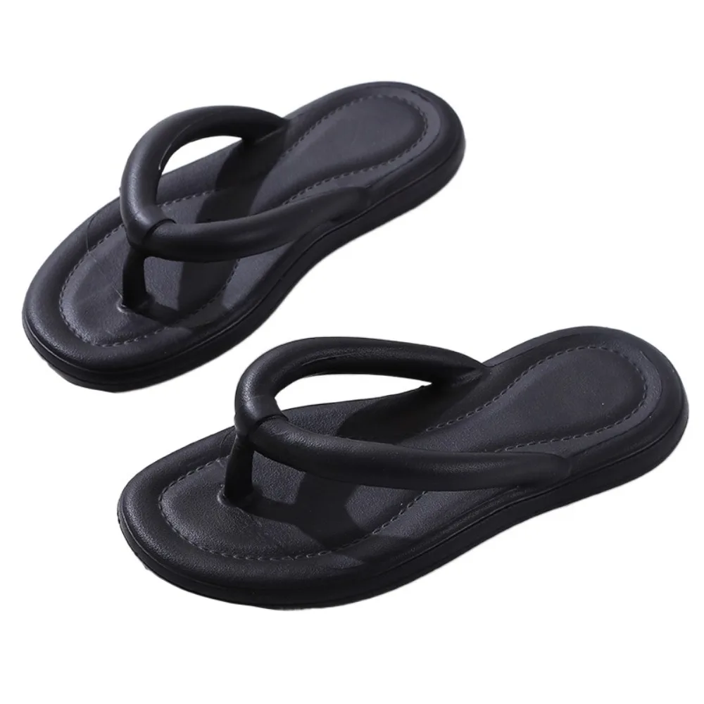 

Basic Anti Slip Beach Flip Flops Clip Toe Soft Soled Women Slippers Simple EVA Summer Sandals Outdoor Indoor