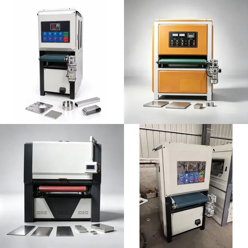 2026 Selling Flat Surface Belt Sanding Polishing Machine Metal Sheet Deburring Wire Drawing Hairline Oxide