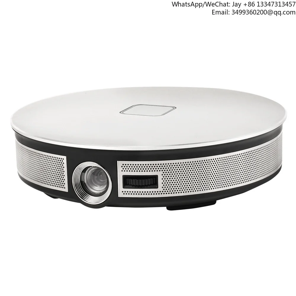 

High End Real 4K 3D DLP Projector Android RK3368 Octa Core 3800 Lumins RGB LED 300'' Screens WiFi Portable Smart Mini Projector