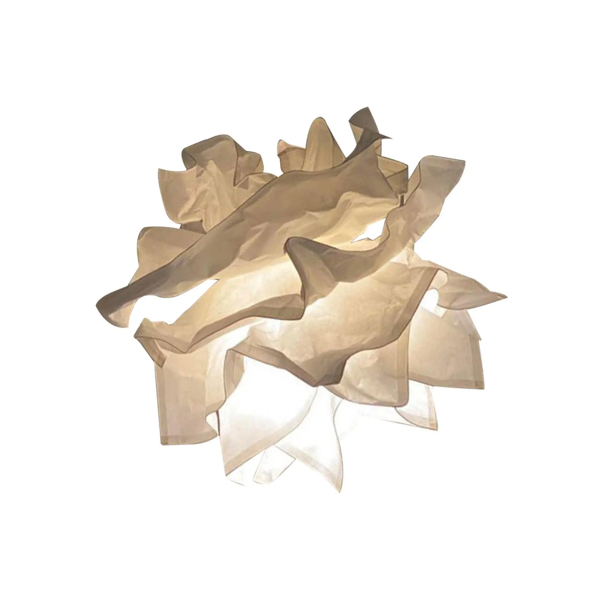 

Бумажный абажур, потолочный подвесной светильник, чехол, абажур с белым цветком, декор L