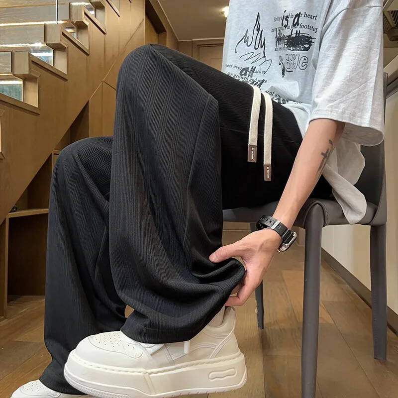 2026 Spring New Interior Large Texture Cool Casual Pants