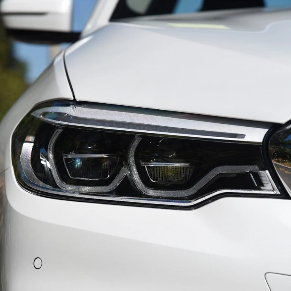 For BMW 5 Series G30 G38 520i 523i 525i 528i 530i 2018-2020 Car Front Headlight Lens Cover Auto Case Headlamp Glass Lampshade