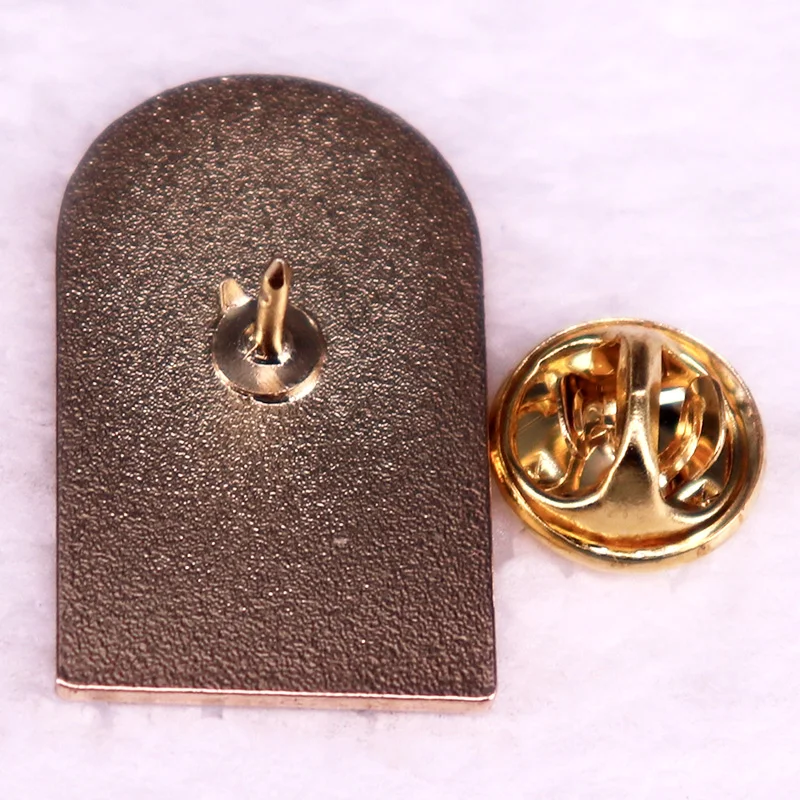 Memento Mori Memento Vivere Badge Gothic Skeleton Skull Enamel Pin Halloween Fashion Unisex Brooch Backpack Decorate