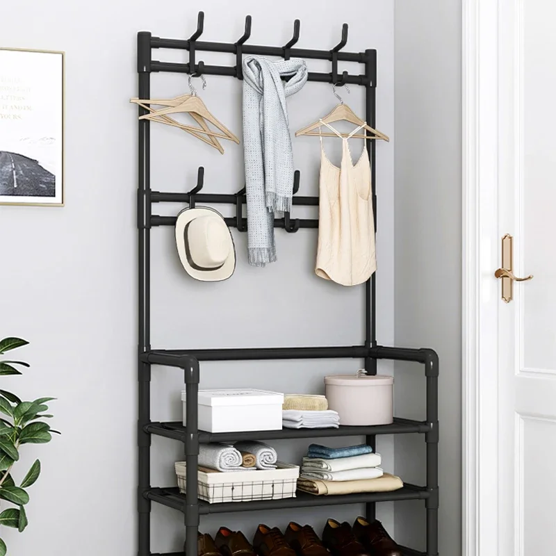 Hallway  Rack Coat Wall Golden Garment Balcony Entrance Clothes Hanger Bathroom Indoor Display Arara De Roupa Hall Furniture