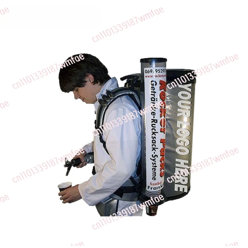 TR Mobile Portable Backpack Thermal Coffee Drink Beverage Dispenser with Speaker for Vendor Vending Seller Hawker