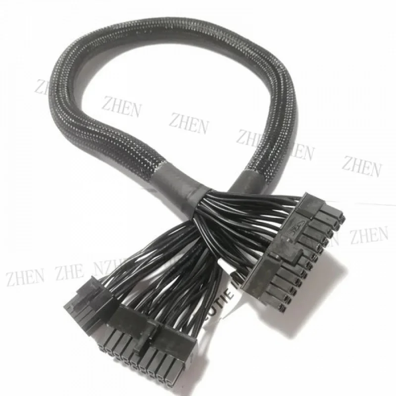 Y Y 24Pin Mainboard Power Socket for Haiyun Seasonic KM3 PSU series Power Cable