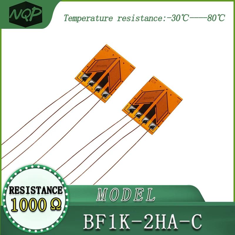 Strain gauge BF1K-2HA-C, high-precision, resistive type, with a resistance value of 1000 ohms, for  load cells.