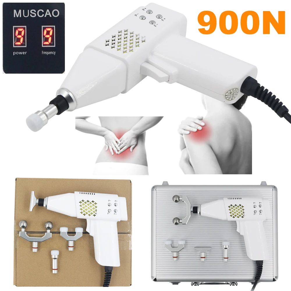 Electric Chiropractic Adjusting Tools 9 Levels Strength Adjustable Intensity Therapy Spine Correction Gun Cervical Massager