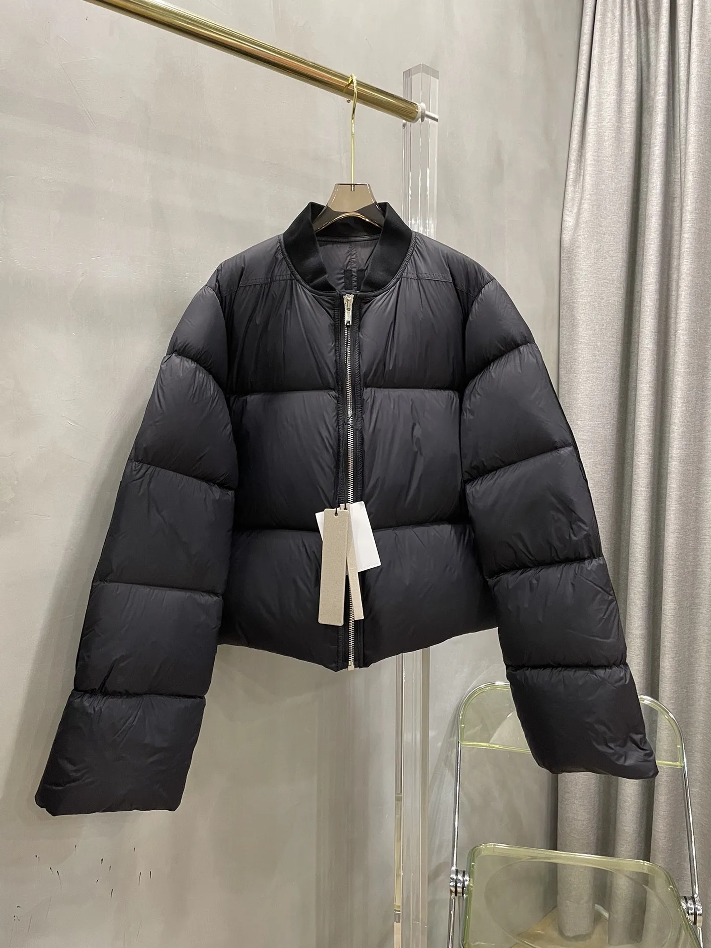 2025 ملابس نسائية سترة دافئة بسيطة شتاء جديد 1105 #1